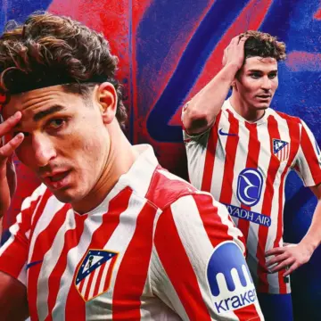 اللاعب المثالي لبرشلونة في مركز رقم 9 أم العودة إلى الدوري الإنجليزي الممتاز؟ جوليان ألفاريز لاعب مطلوب رغم توقفه عن التهديف لمدة شهرين مع أتلتيكو مدريد